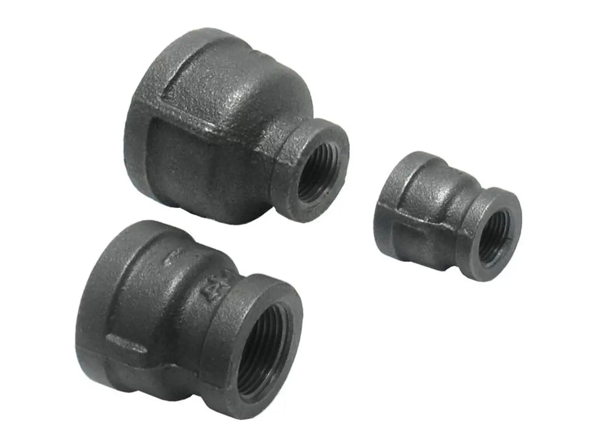 Rheem 660545, Black Reducing Coupling 1/2x3/8