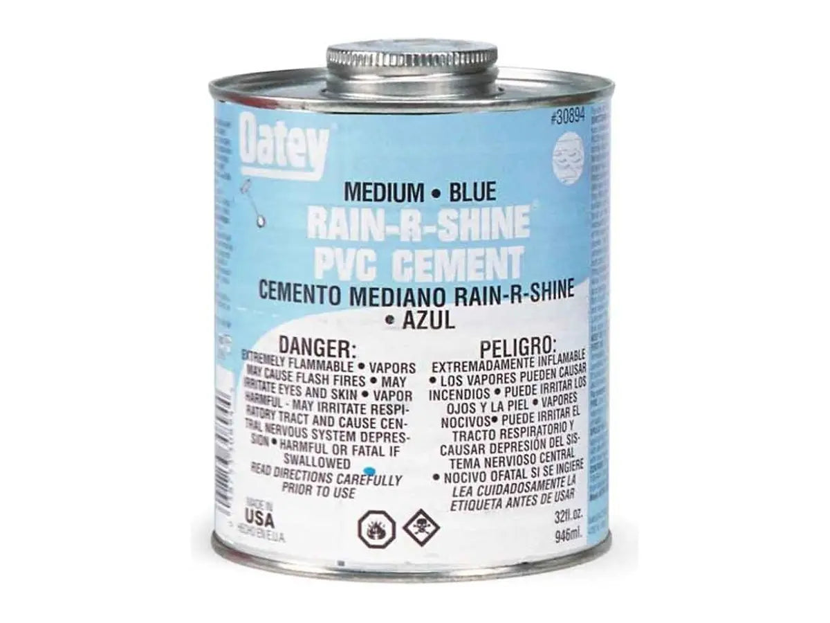 Rheem 670015, Pvc Rain-R-Shine Blue Cement