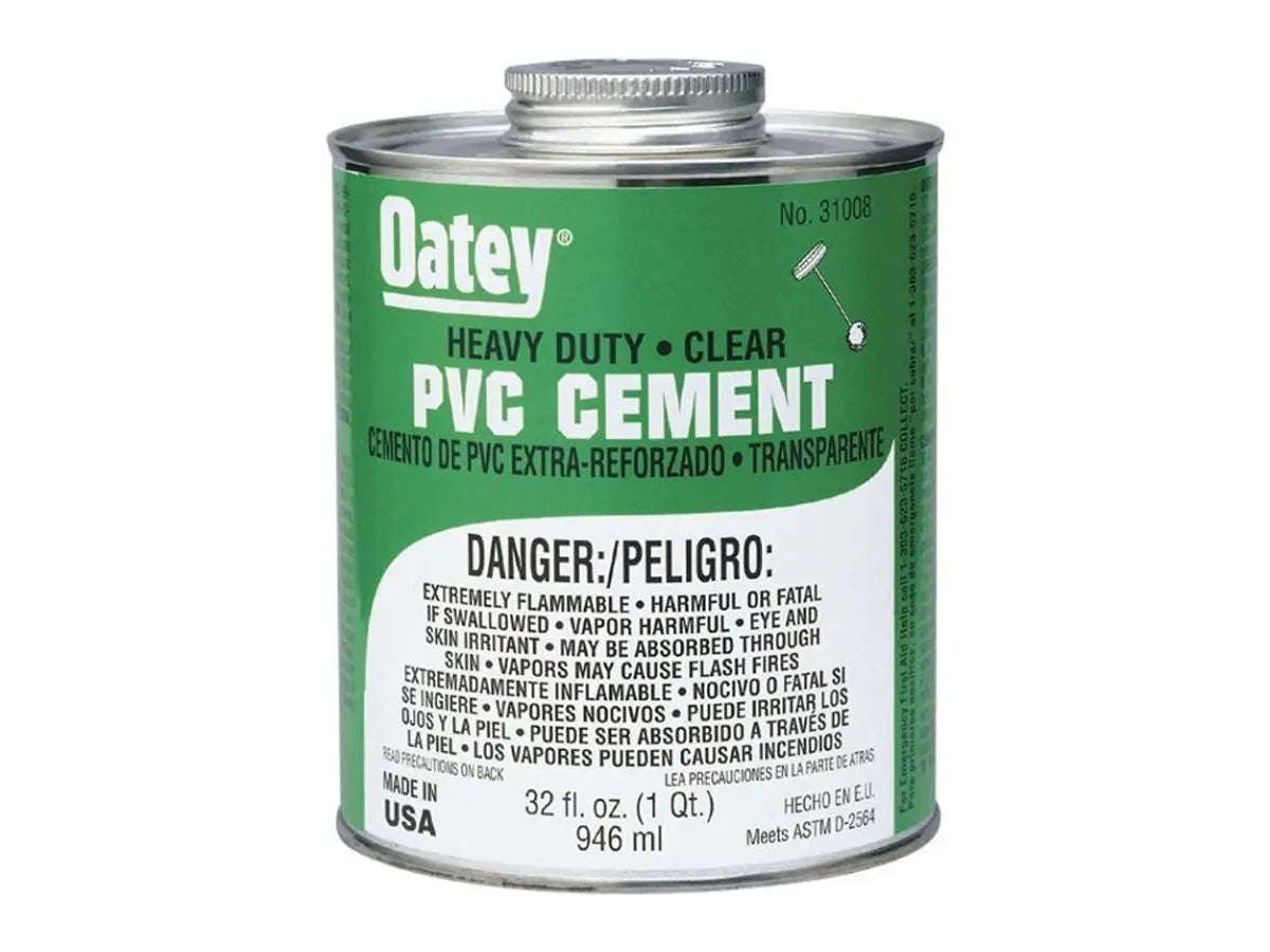 Rheem 670025, Pvc Heavyduty Clear Cement 8 Oz