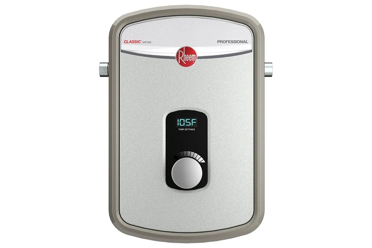 Rheem 683034, 8KW Tankless Water Heater, 240V Single Phase