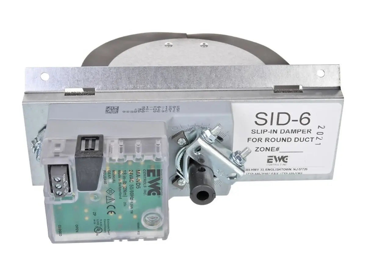 Rheem 6SID, Damper, Round Slip In, 6 in