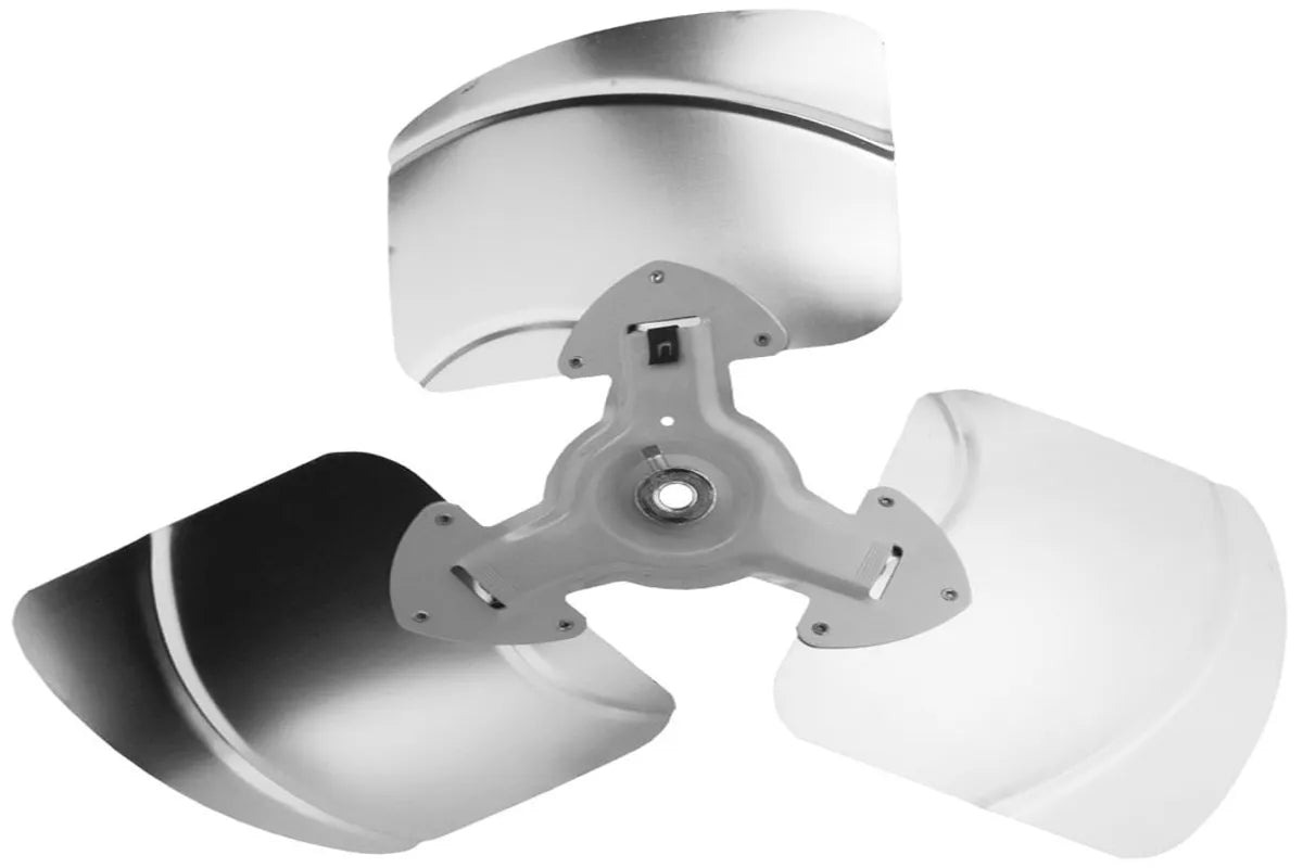 Rheem 70-23594-03, 3 Blade Fan with 21 and 11/16 Inch Diameter, CCW Rotation at Half Speed