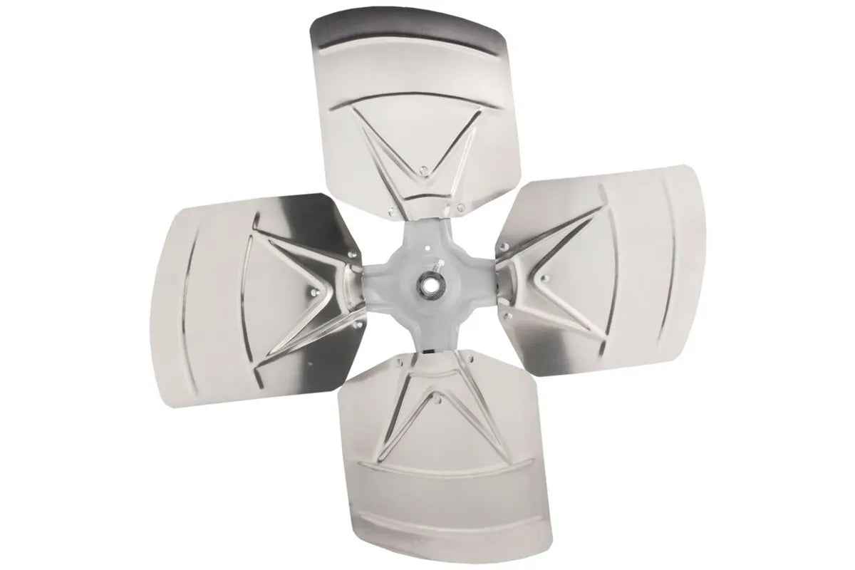 Rheem 70-42497-03, 24 Inch Diameter, 28 Degree Pitch, CW Rotation, Four Blade Fan