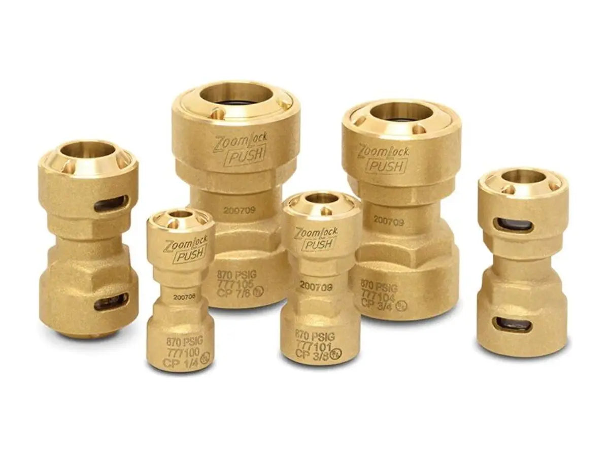 Rheem 777100ZL, Zoomlock Push 1/4
