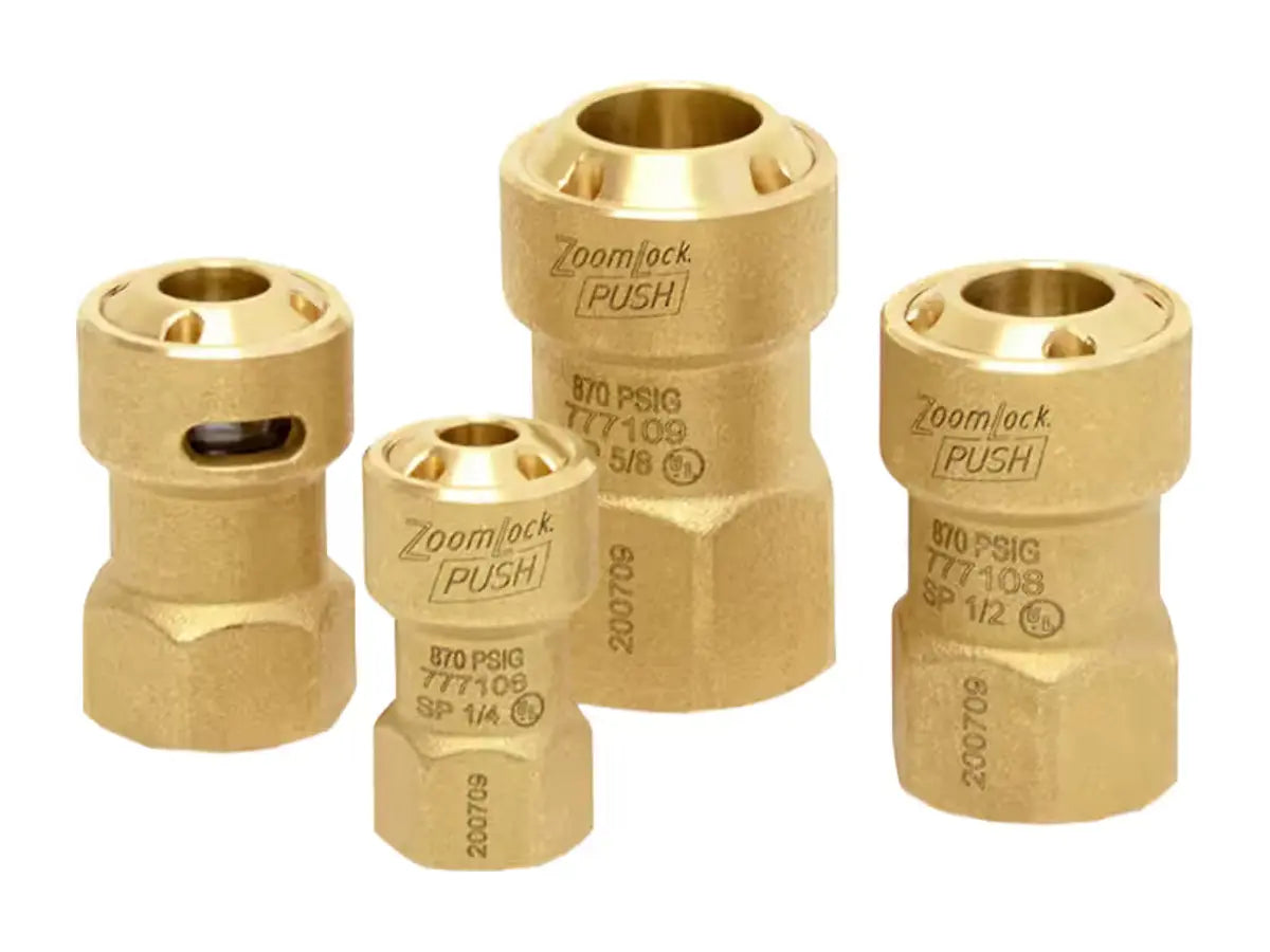 Rheem 777106ZL, Zoomlock Push 1/4
