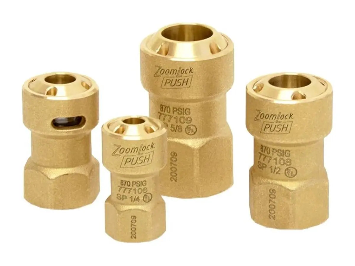 Rheem 777107ZL, Zoomlock Push 3/8