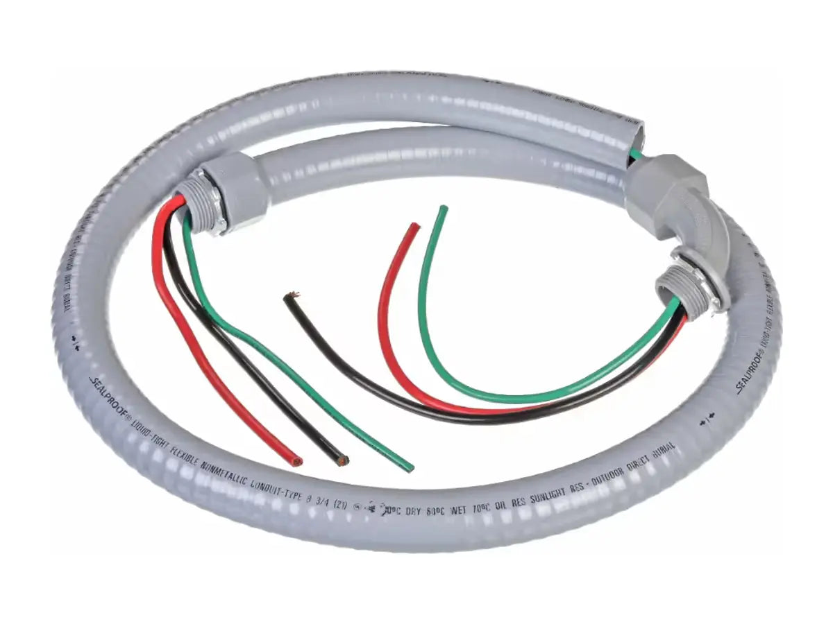 Rheem 849042, Hvac Whip 3/4" x 6' 10 AWG Groun