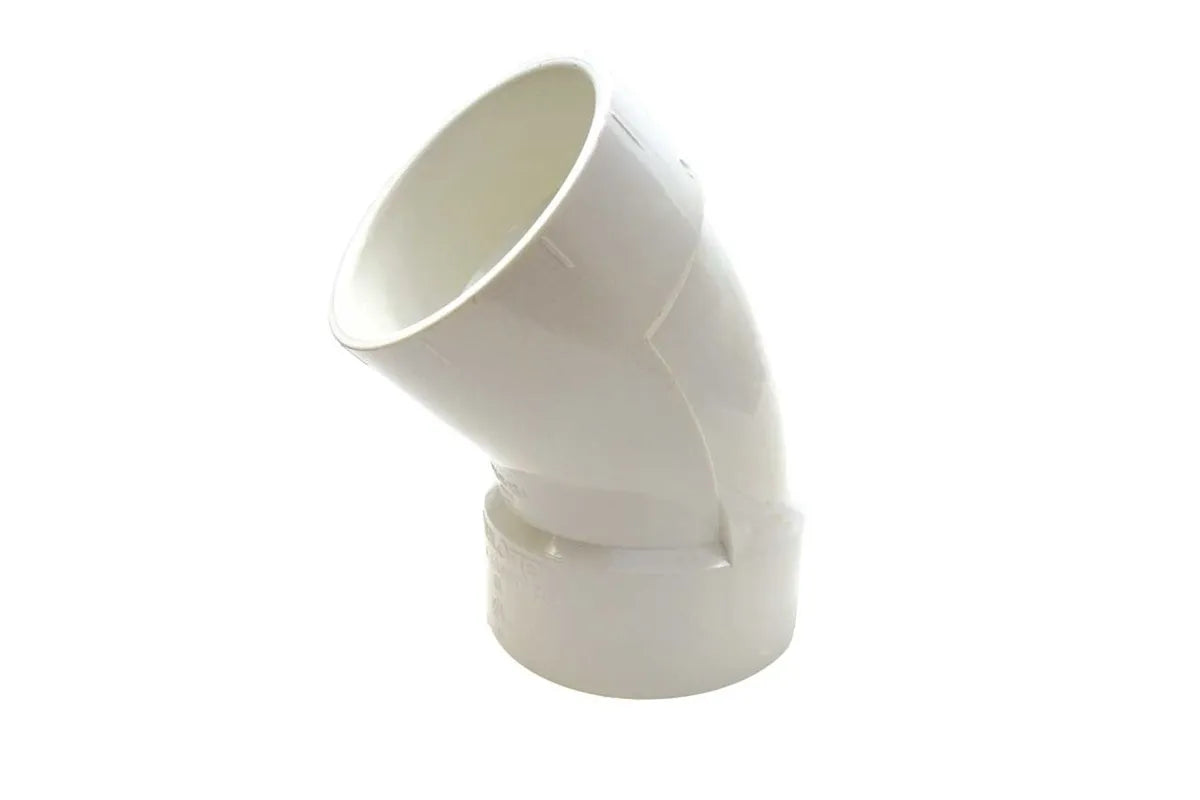 Rheem AP10754-2, 45 Degree PVC Elbow, 3 Inch Size