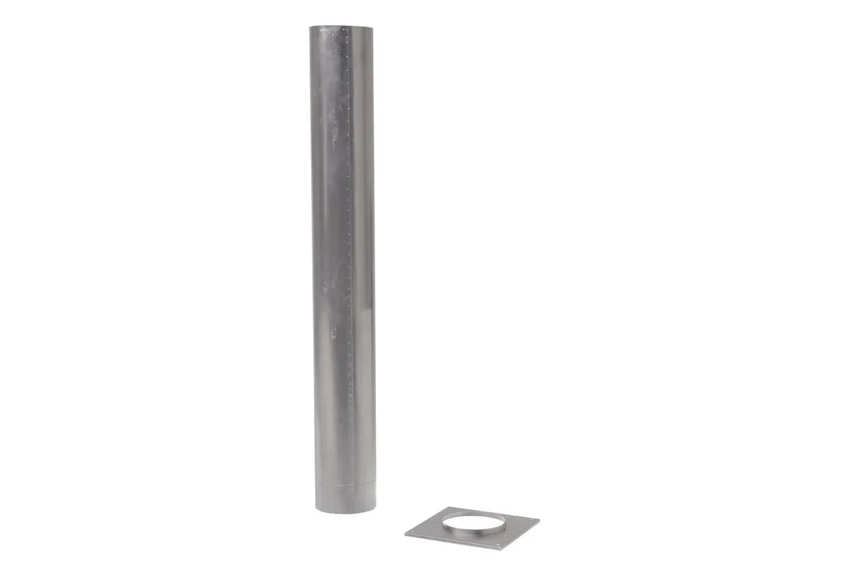 Rheem AP12957B Aluminum Vent Tube, 6 Inch