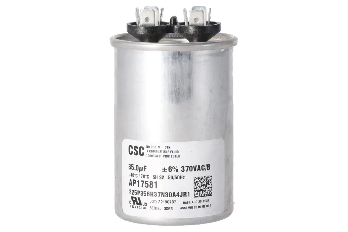 Rheem AP17581, 35/370V Single Round Capacitor