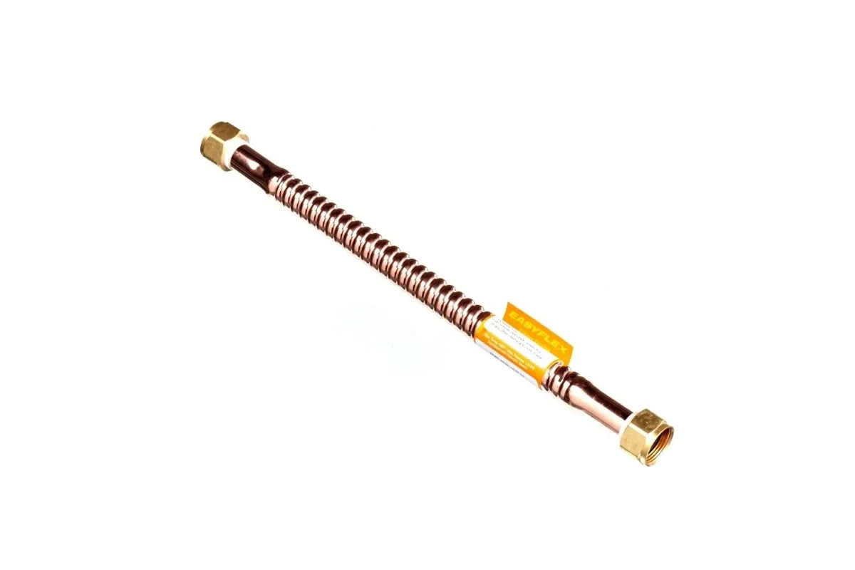 Rheem EFWC-034C-1010-15, Copper Flex Connector 3/4" FNPT x 15
