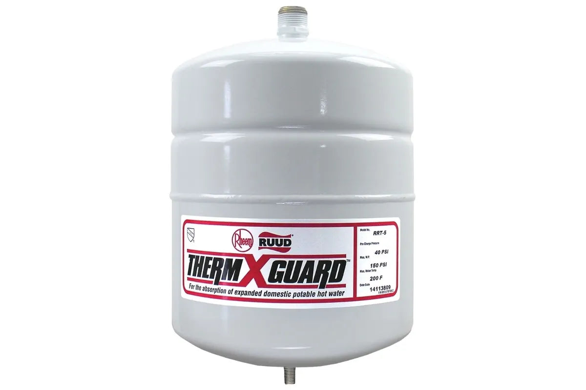 Rheem RRT-5 Therm-X Guard Expansion Tank, 2.5 Gallon Capacity