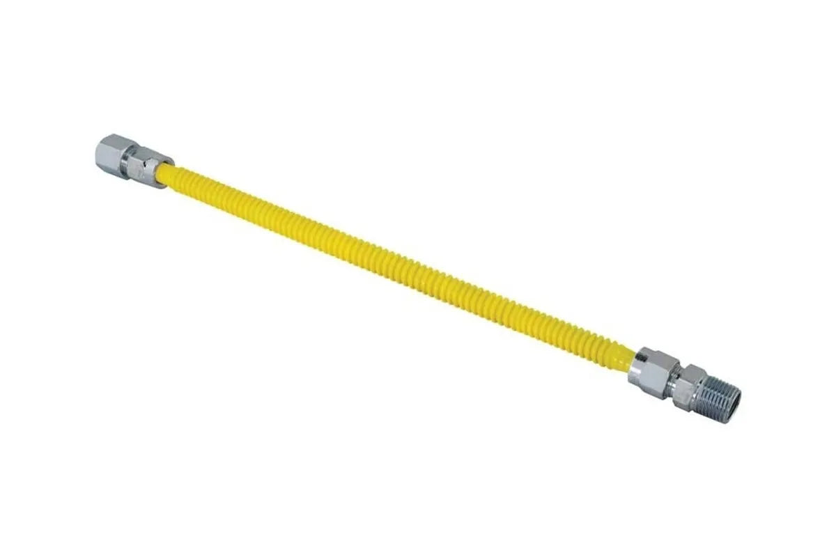 Rheem SP10349 Gas Connector, 1/2M x 1/2F, Length 12 Inches