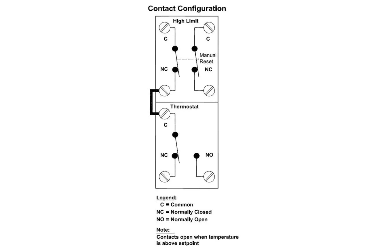 Rheem SP12391 Commercial PV Thermostat