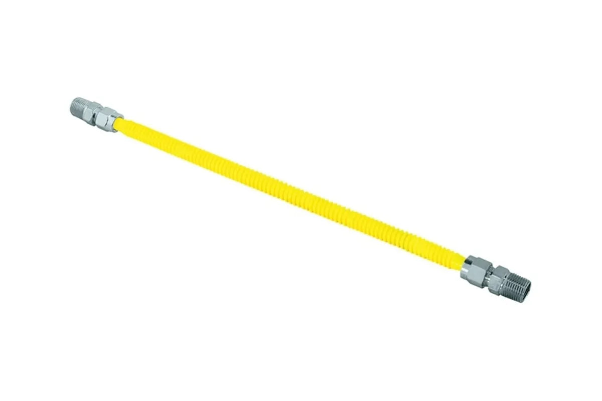 Rheem SP13140A Gas Connector, 1/2M x 1/2M, 12 Inch Length