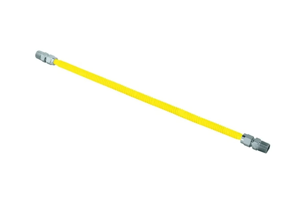 Rheem SP13140B Gas Connector, 1/2M x 1/2M, 18 Inch Length