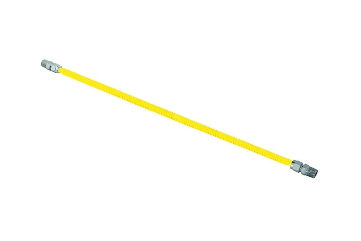 Rheem SP13140C Gas Connector, 1/2M X 1/2M, 24 Inch Length