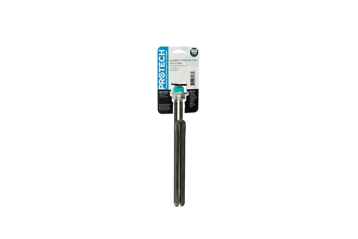 Rheem SP17618XM, 480V/3000W Stainless Steel Element with 1" Screw