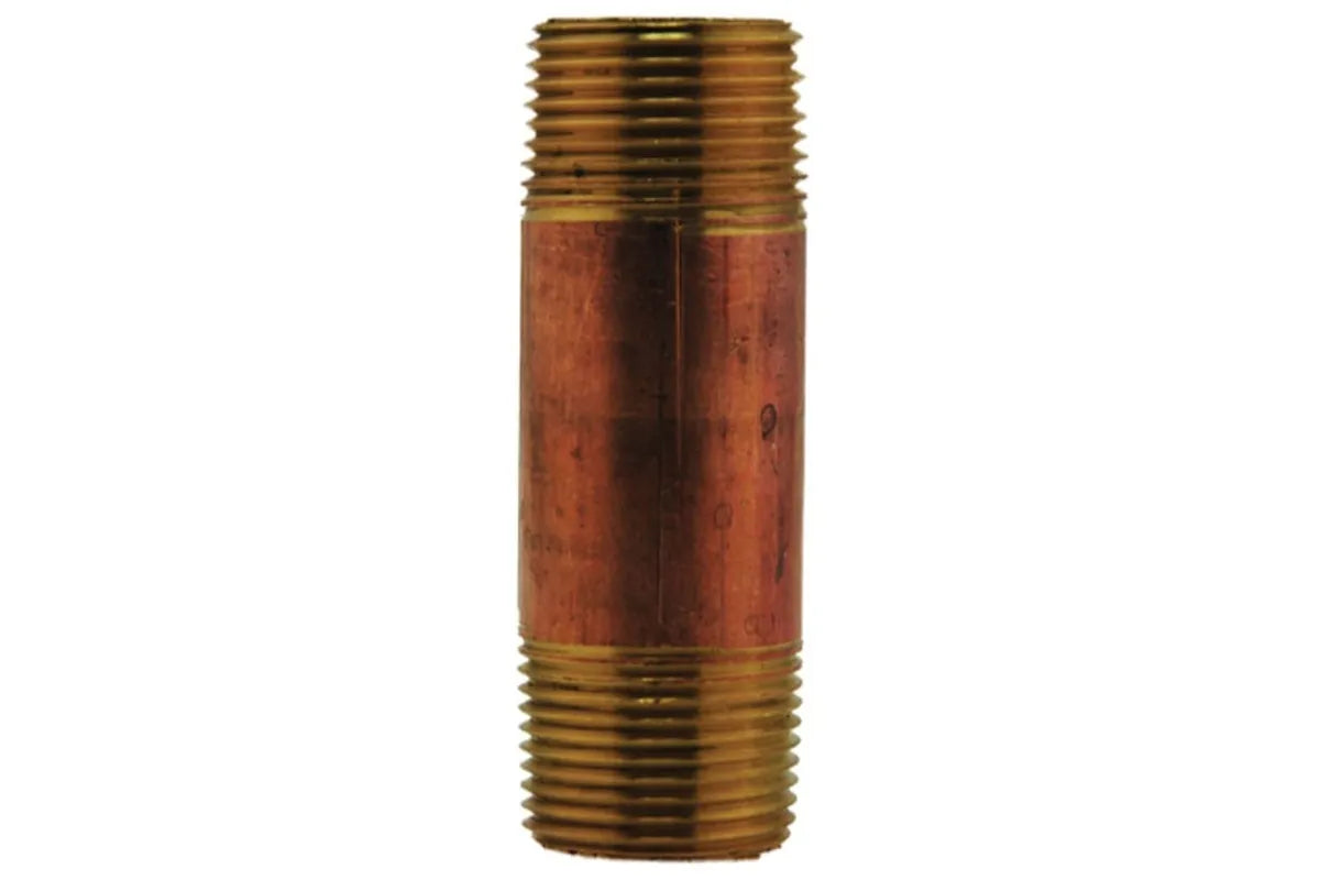 Rheem SP330230 Brass Nipple, 3/4"NPT x 3" Long