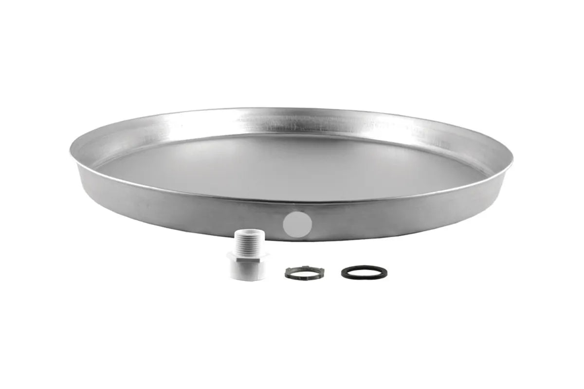 Rheem UV12942 Aluminum Water Heater Drain Pan, 24" Diameter