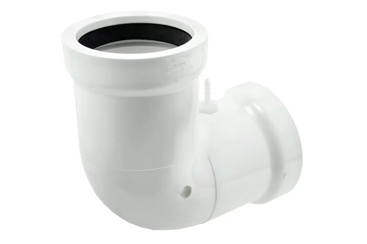 Rheem AP16036 3" PVC Elbow with Drain and Tap