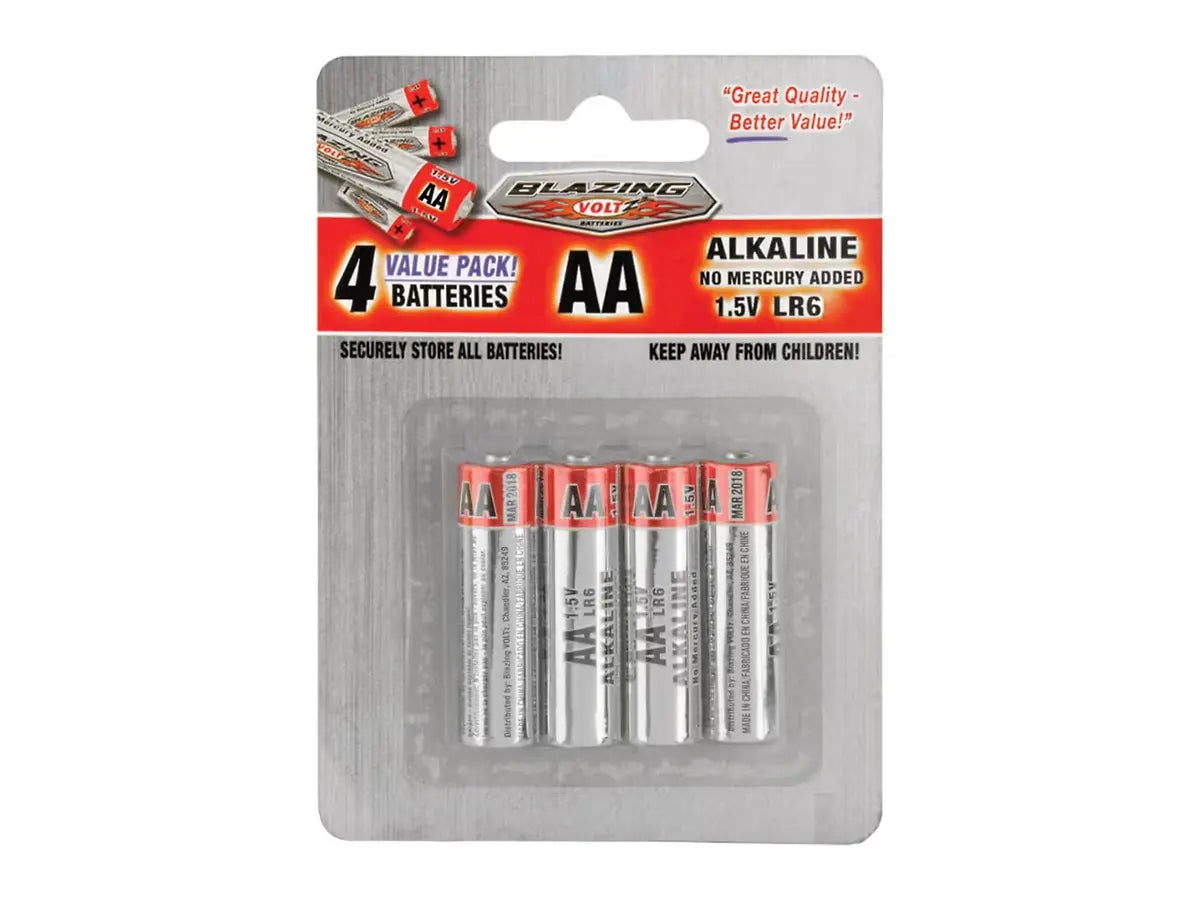 Rheem BV900253, AA Alkaline Batteries - 4 Pack