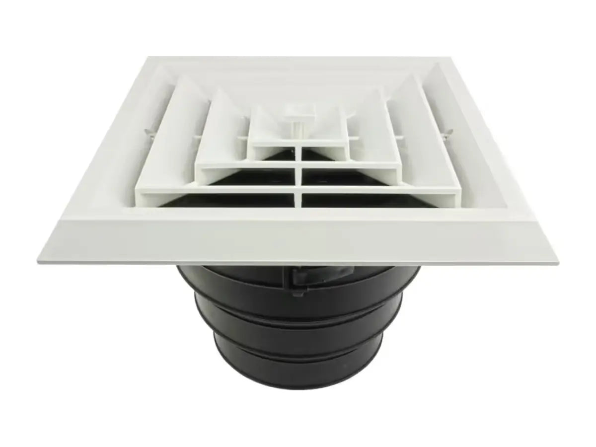 Rheem MV4, 4-Way Grille/Dmpr Box 8"x8" 6"