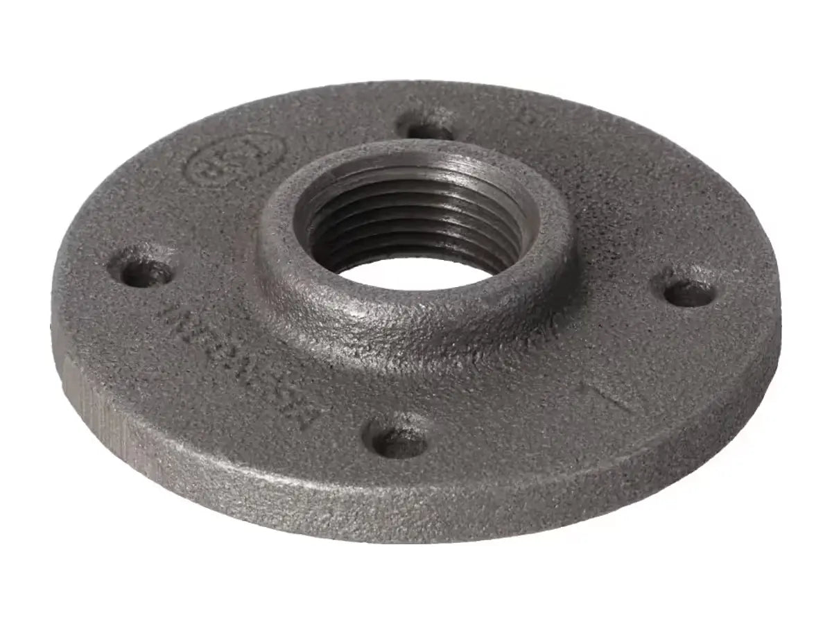 Rheem PD660605, Black Malleable Fitting Floor Fl