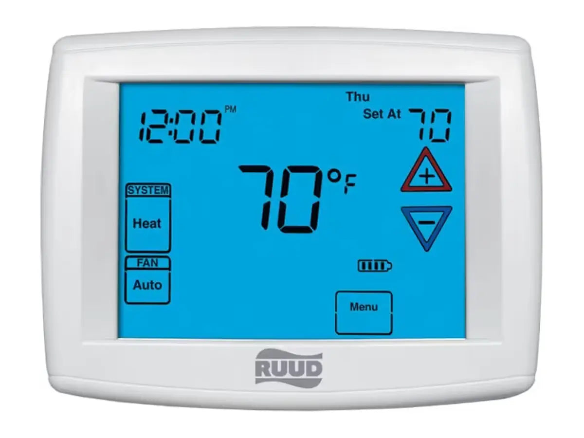 Rheem UHC-TST314UNMS, Touchscreen Thermostat Conventional Or Heat Pump