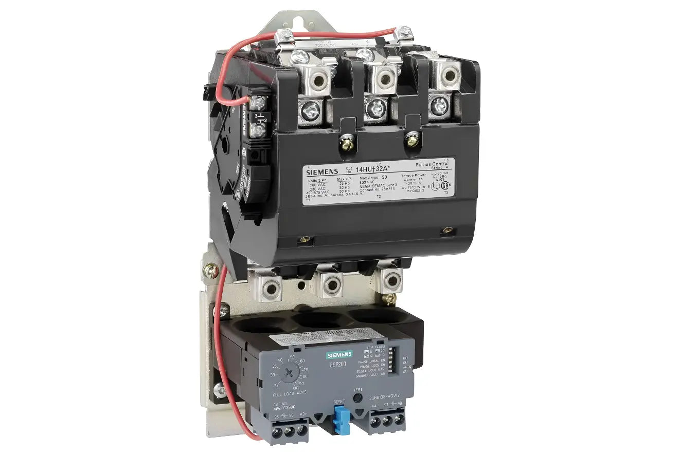 Siemens 14HUG32AA, 120/240V 25/100A Size 3 Starter