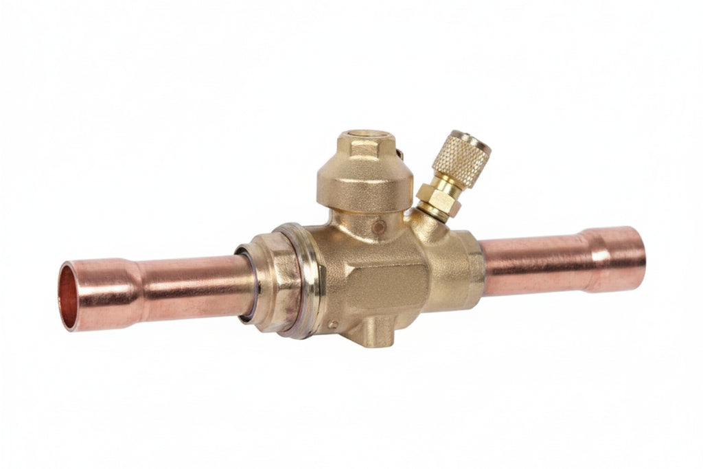Sporlan 502159, 1/4" ODM Ball Valve ZoomLock