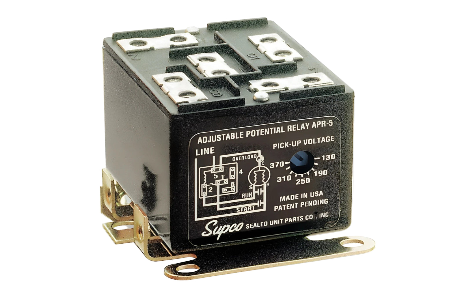 Supco APR5, 30A 110-270VAC 1PH Pot Relay