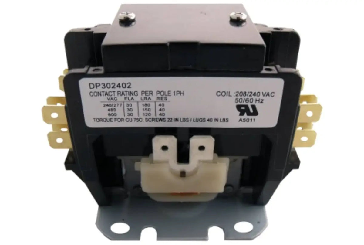 Supco DP302402, Contactor 30A 240V 2 Pole