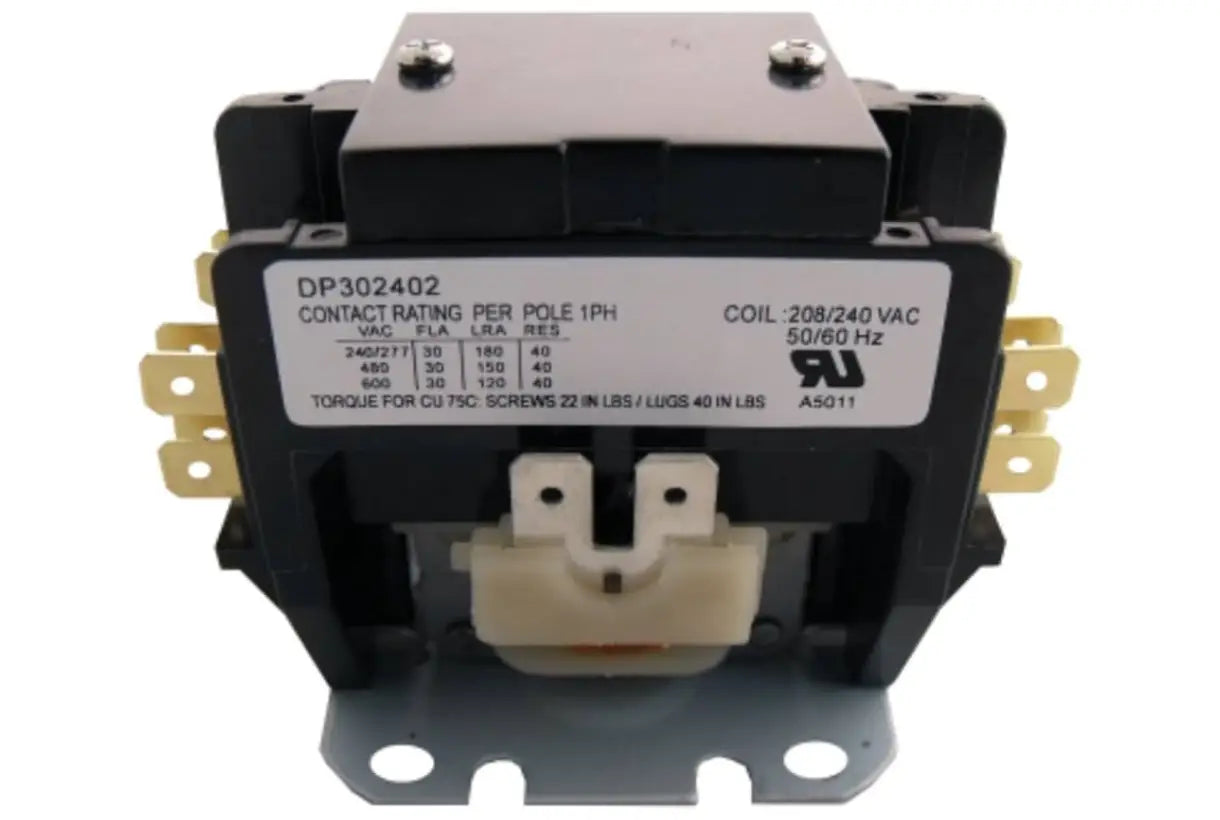 Supco DP302402, Contactor 30A 240V 2 Pole
