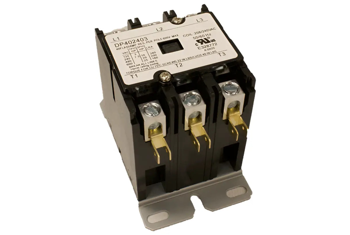 Supco DP402403, 208-240V Coil, 40A, 3 Pole Contatr