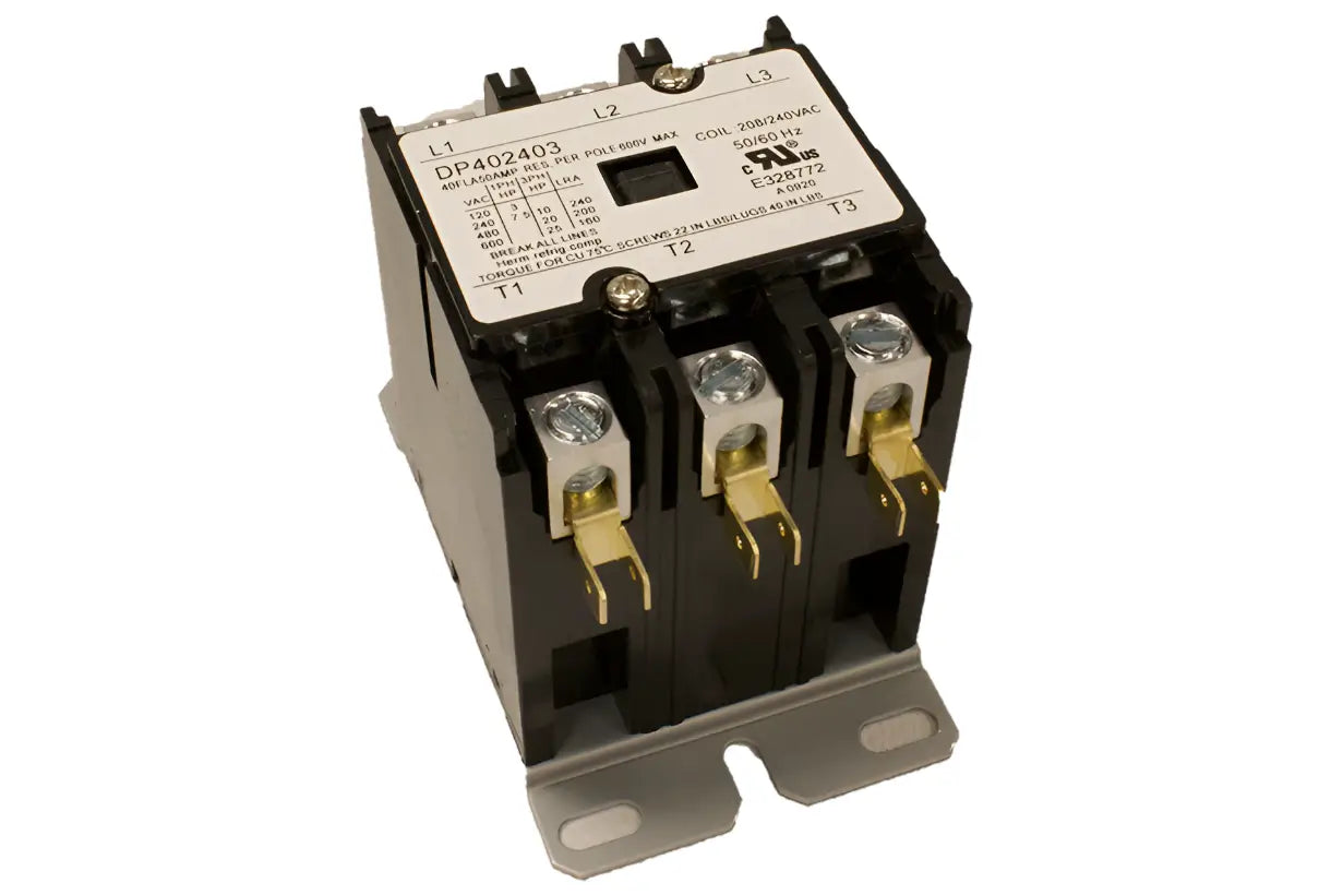 Supco DP402403, 208-240V Coil, 40A, 3 Pole Contatr