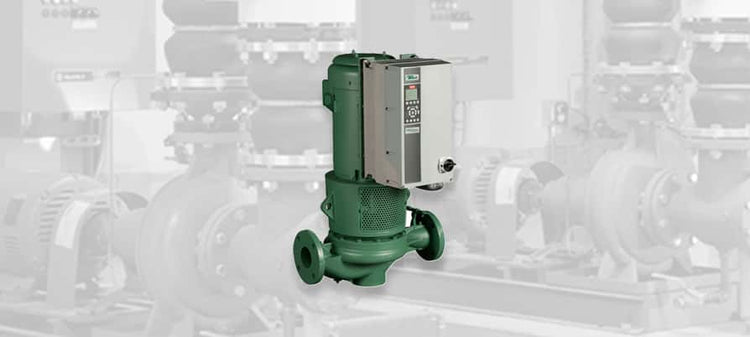 Taco SKS Series Vertical SelfSensing Split-Coupled In-Line Pumps