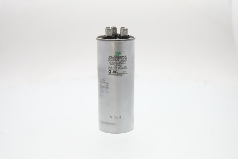 Trane SFCAP40D125440R 40/12.5 MFD, 440V Round Capacitor