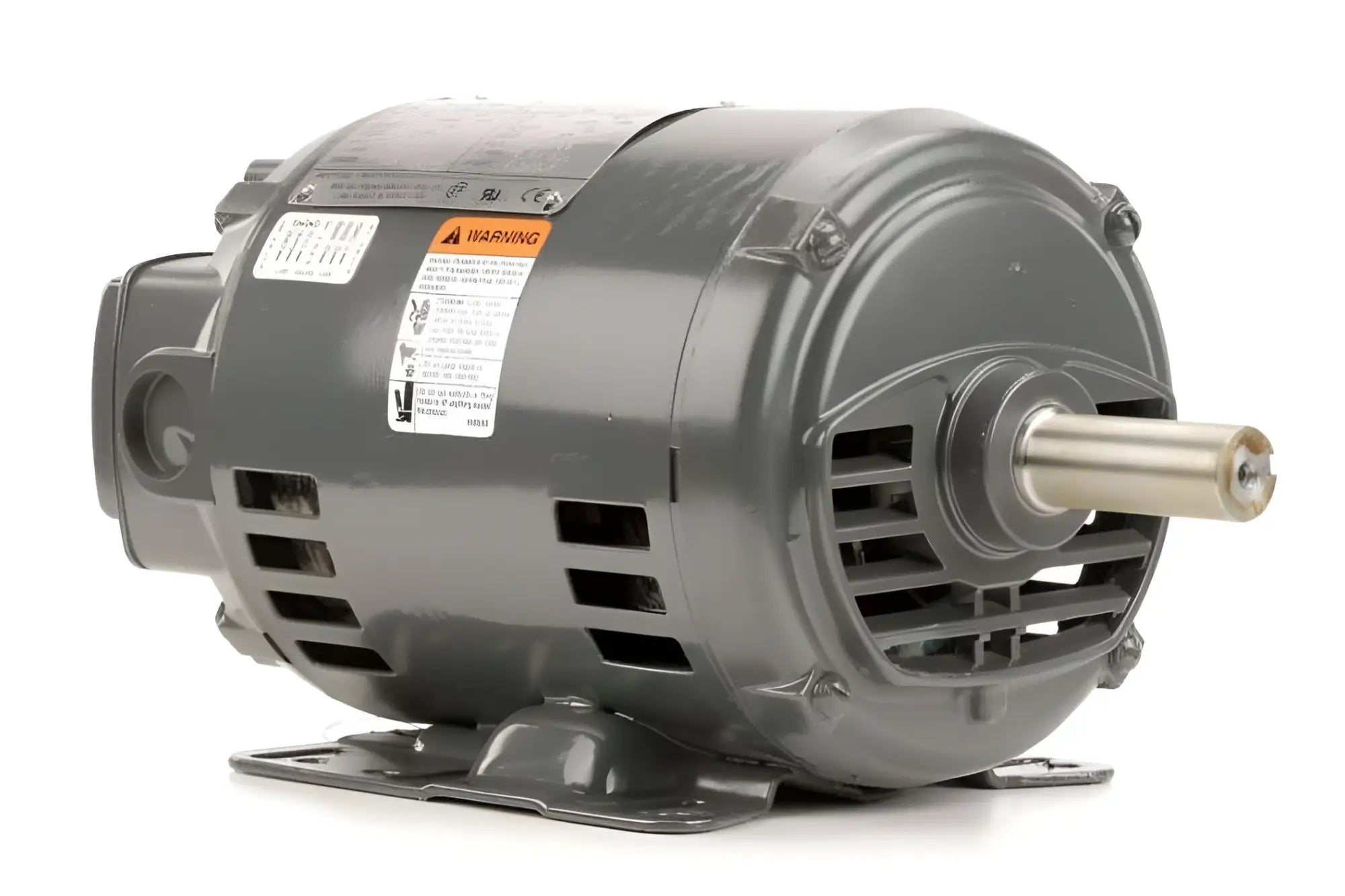 US Motors D1P2D, 1 HP Motor, 1760/1445 RPM, Dual Voltage