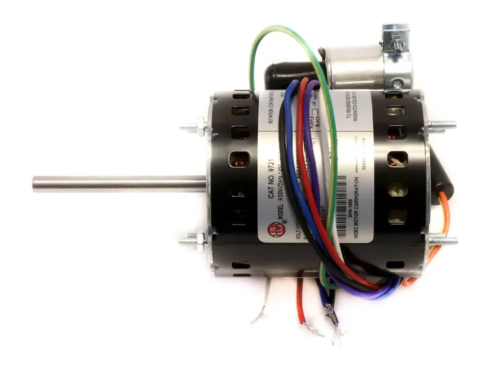 US Motors 9721, 1/12-1/20 HP Dual Speed Motor, 115/208-230V