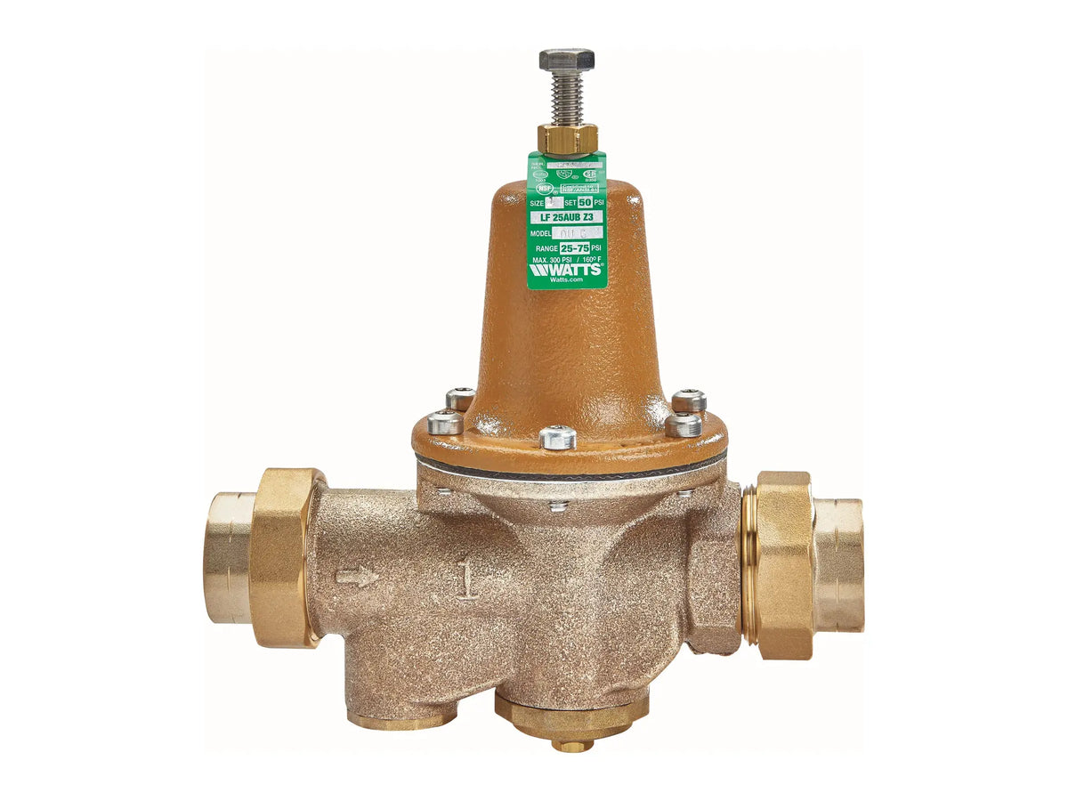 Watts 0009316, LF25AUB-DU-G-HP-Z3 Pressure Reducing Valve 75/100#