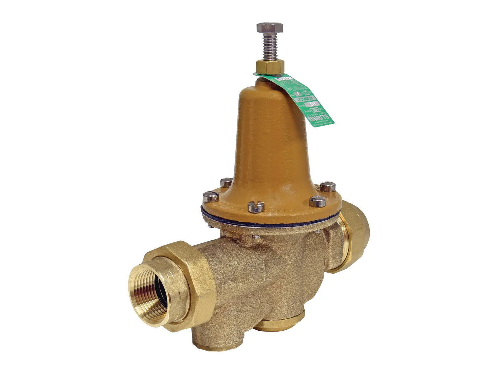 Watts 0009322, 1" UnxUN Reducing Valve, 25-75# Output