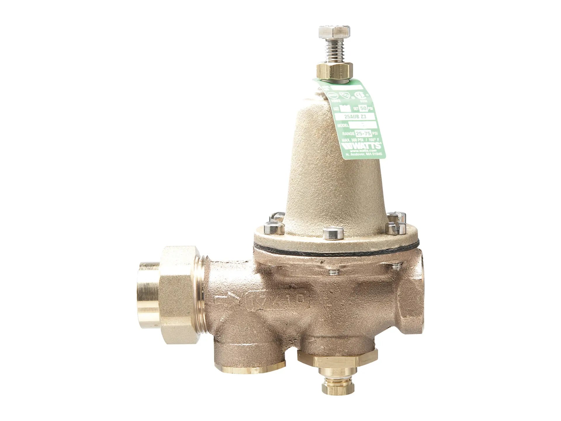 Watts 0009327, LF25AUB-G-LP-Z3 Pressure Reducing Valve 10/35#