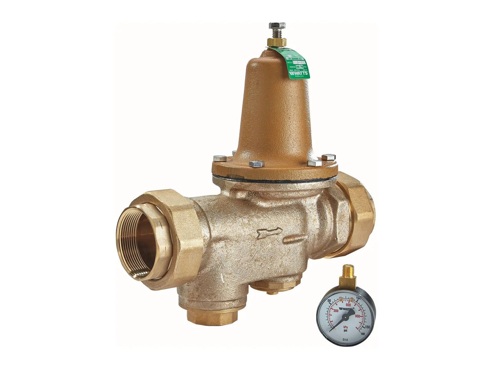 Watts 0009436, 2 LF25AUB-DU-GG-Z3 Pressure Reducing Valve