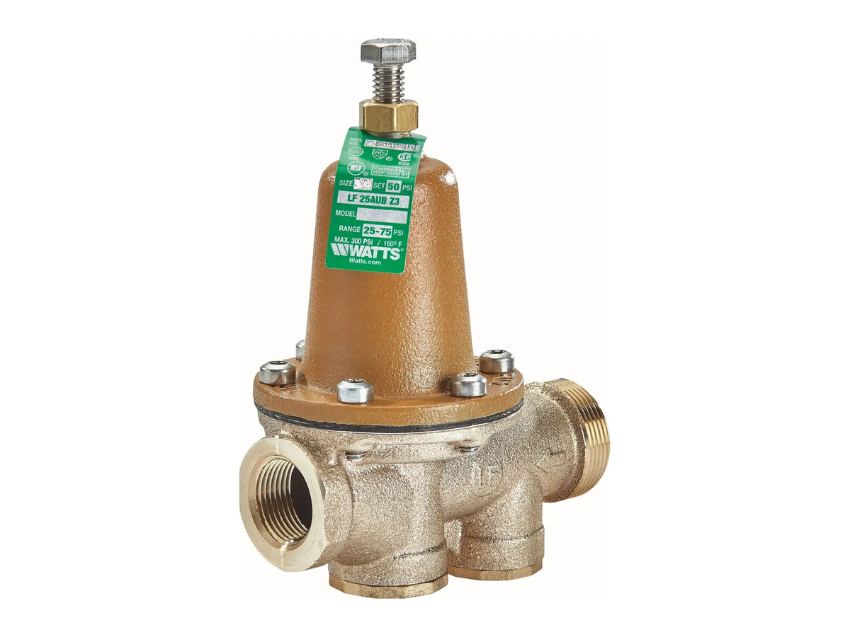 Watts 0009510, 3/4 LF25AUB-LF-Z3 Water Pressure Reducing Valve