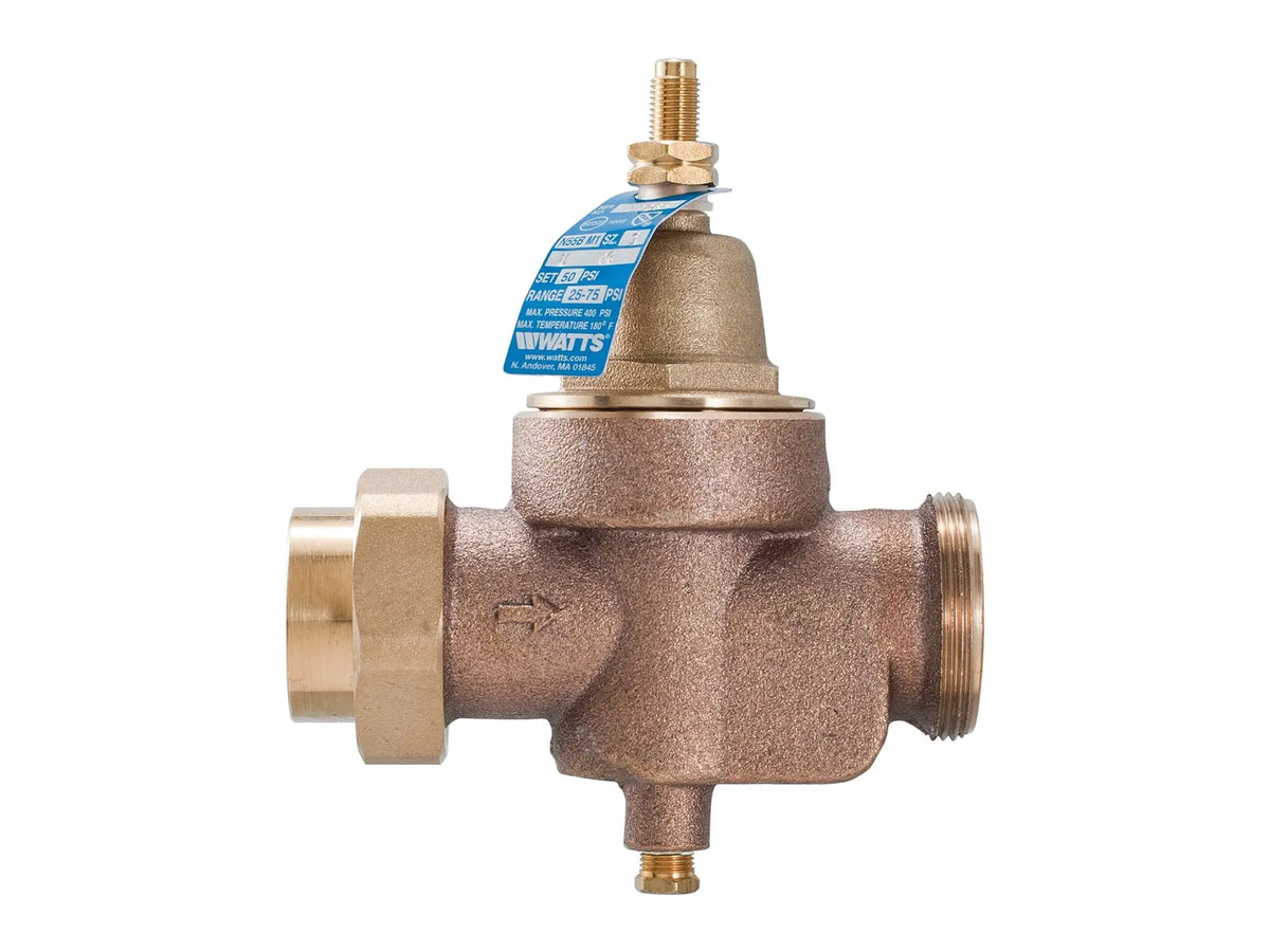 Watts 0009595, 3/4" LFN55BM1-U-G Pressure Reducing Valve