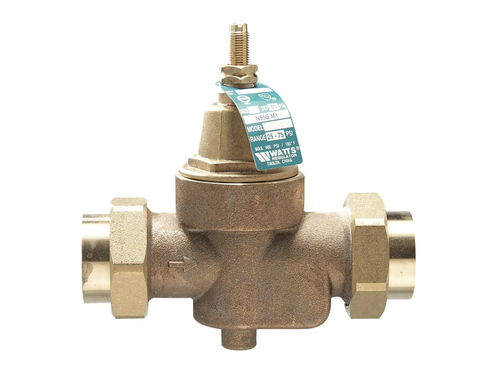 Watts 0009606, 3/4" NPT Red Valve LFN55BM1, 10-35# Pressure Range