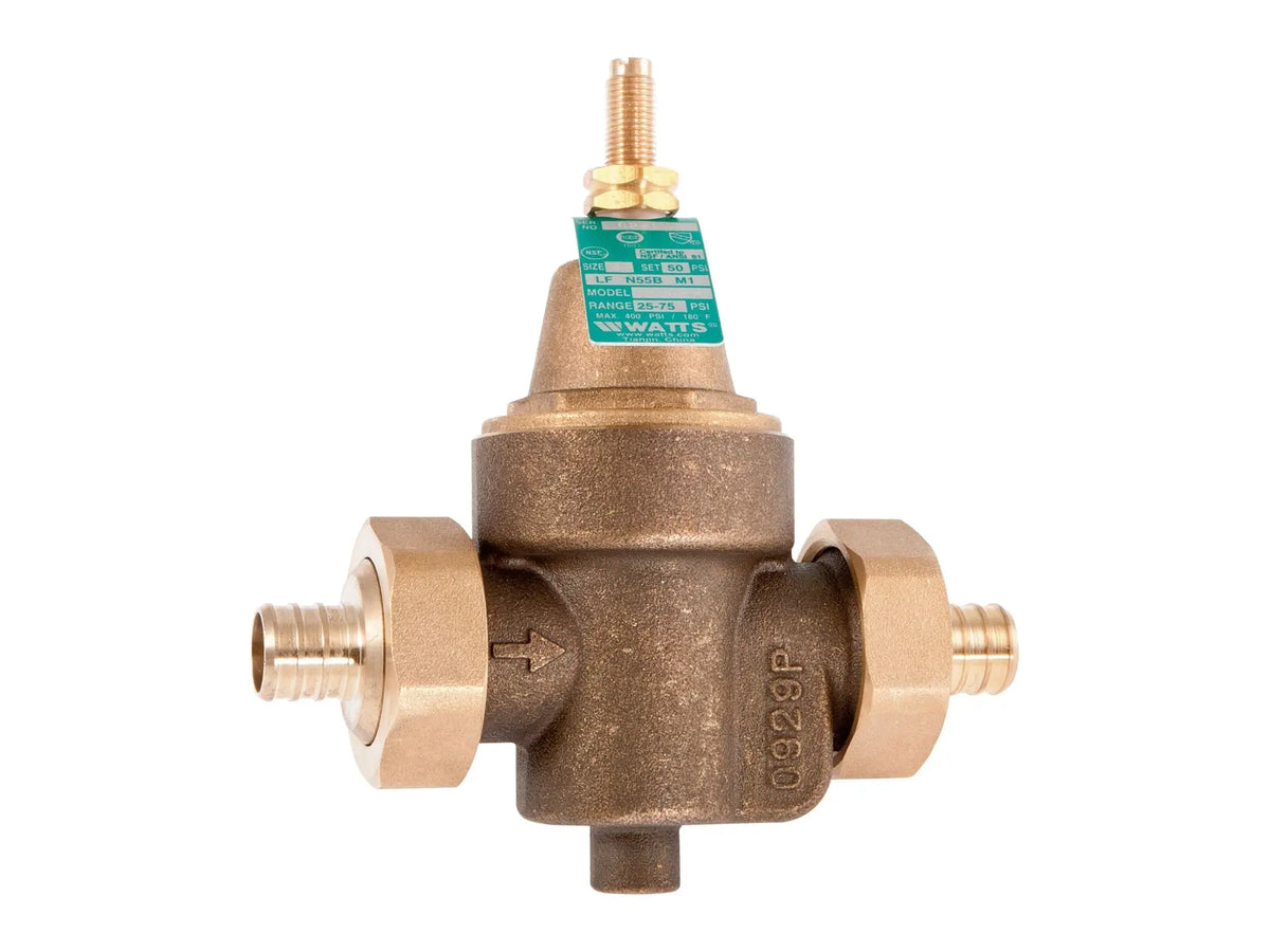 Watts 0009649, 1 LFN55BM1-DU-PEX-G Pressure Reducing Valve