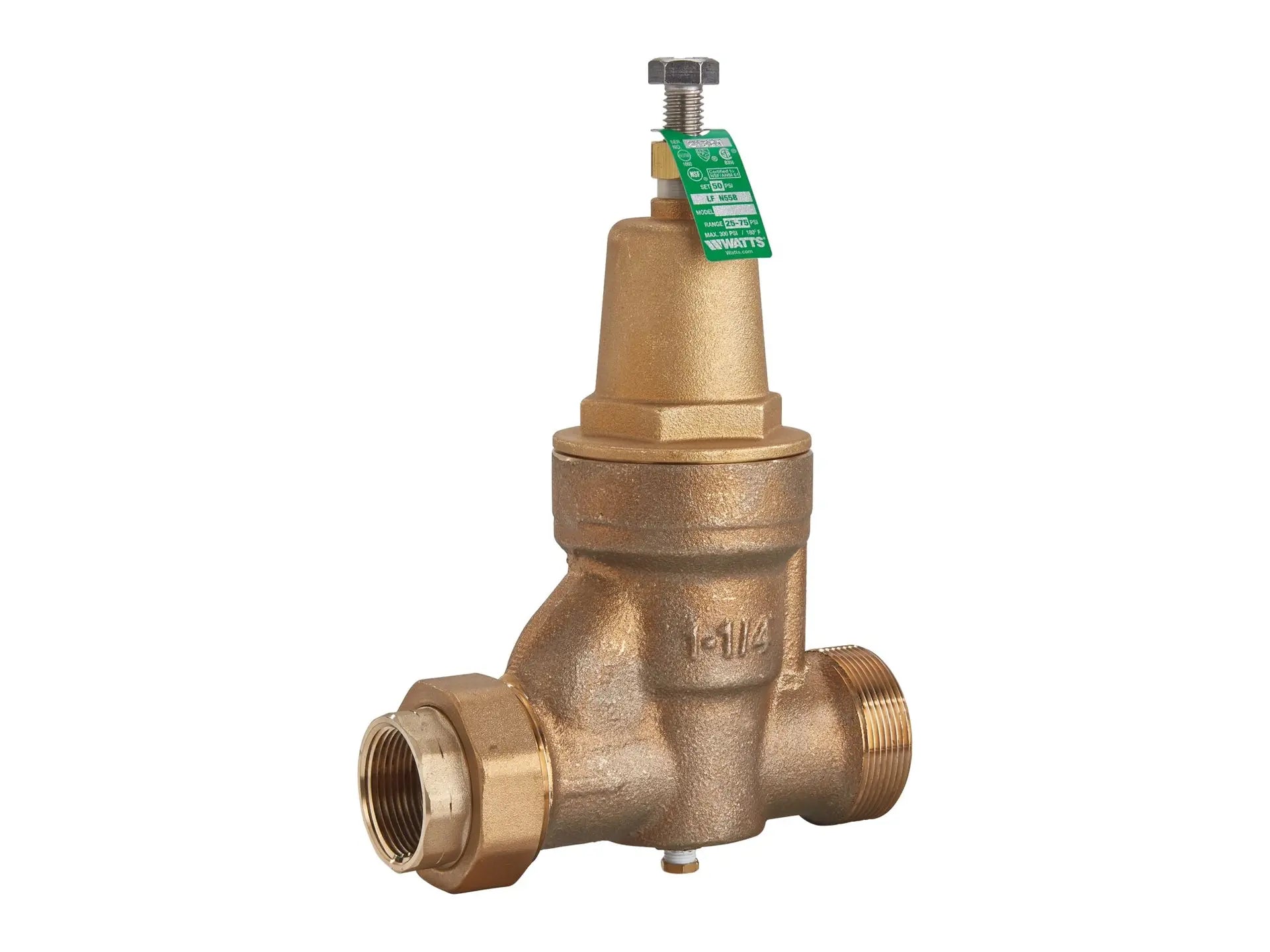 Watts 0009775, 2" LFN55BU-G Pressure Reducing Valve