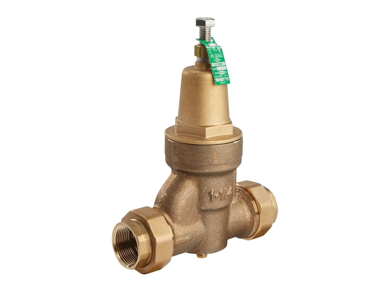 Watts 0009777, 2" LFN55BDU-G Pressure Reducing Valve